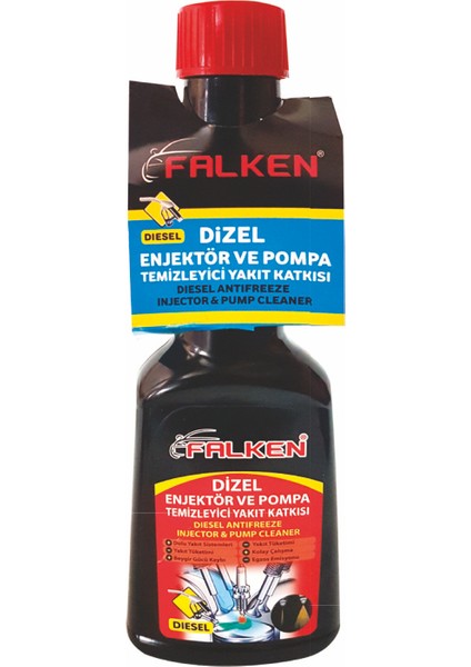 Dizel Enjektör ve Pompa Temizleyici Yakıt Katkısı 250 Ml.