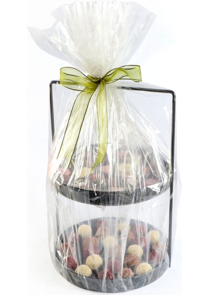 Karışık Special-Truffle Hediye Çikolata (Metal Katlı Sunum Siyah) fiyatları