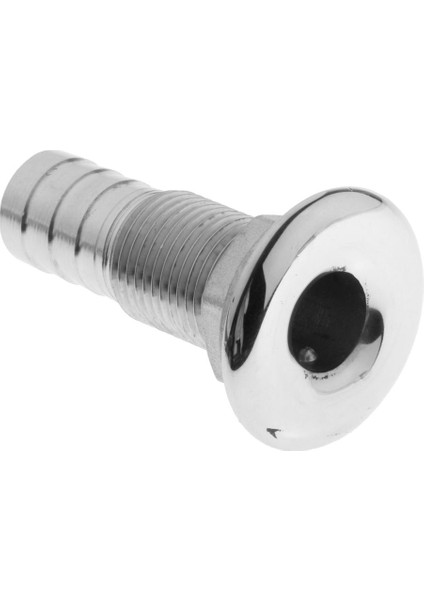 Paslanmaz Çelik Tekne Thru Gövde Montaj Çıkışı Tekne Yat Donanım 1/2 " (Yurt Dışından)