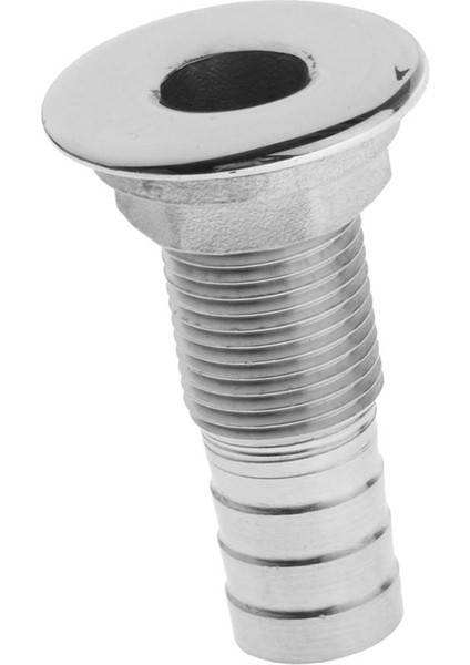 Paslanmaz Çelik Tekne Thru Gövde Montaj Çıkışı Tekne Yat Donanım 1/2 " (Yurt Dışından)