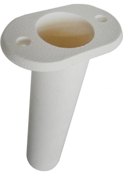 8 "plastik Balıkçı Çubuk Tutucu Flush Montaj Tekne Yat Kutbu Stand 90 Derece (Yurt Dışından)