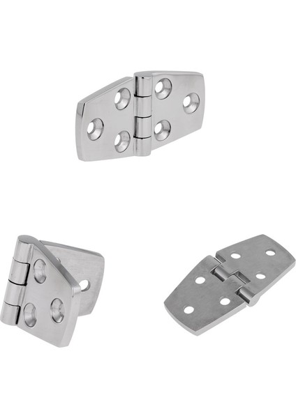 3peeces Paslanmaz Çelik Döküm Menteşe Kapısı Menteşe Tekne Yat Rv 76X38MM (Yurt Dışından)