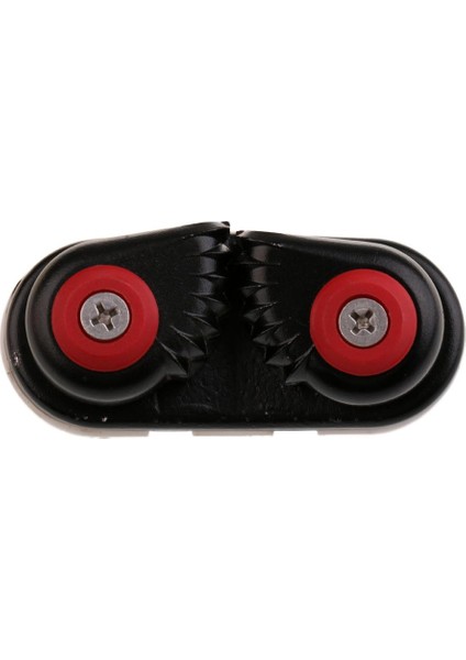 Siyah Abs Plastik Tekne Yelkenli Yelkenli Rulman Cam Cleat (Yurt Dışından)