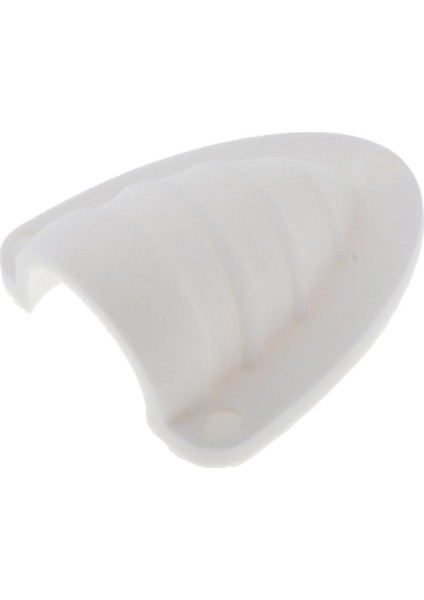 Büyük Tekne Clamshell Ventilator Havalandırma Kablo Hortum Havalandırma Kapağı L, Beyaz Beyaz L (Yurt Dışından)