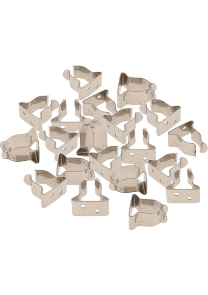 20X 5/8 "ila 1" Tüp Tutucu Klipsler-Tekne Kancası / Kürek / Kutup Işık Saklama Tutucusu (Yurt Dışından)