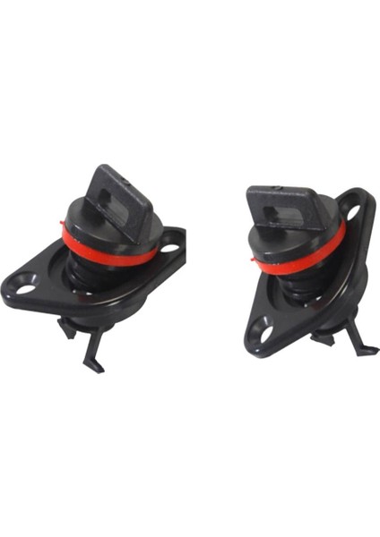 2x Oval Garboard Drenaj Tapası Tekne Yelken 1 '' 3/4 'için Delik Iplik (Yurt Dışından)