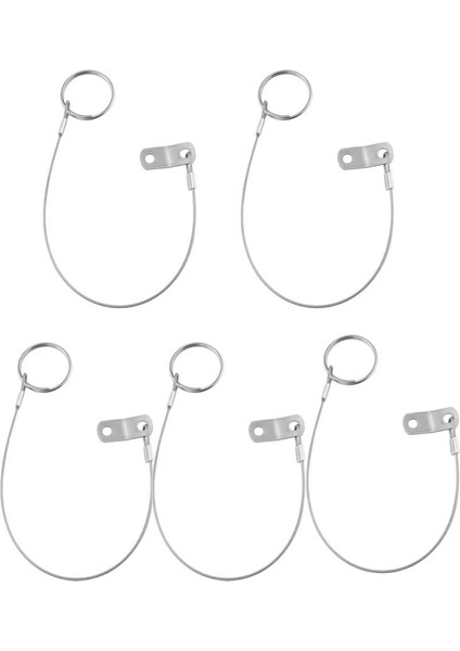 5x Hızlı Yayın Pın, Paslanmaz Çelik W / Ipi, Tekne Bimini Üst Pin, 5.91 " (Yurt Dışından)
