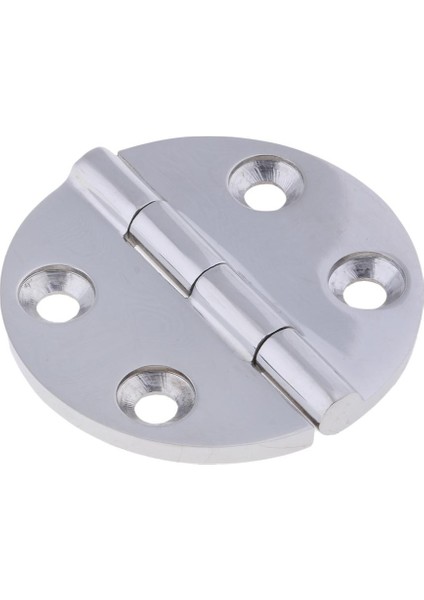 Paslanmaz Tekne Kapısı Yuvarlak Menteşe Güverte Hatch Kabin Donanımı 64 mm / 2,5 Inç (Yurt Dışından)