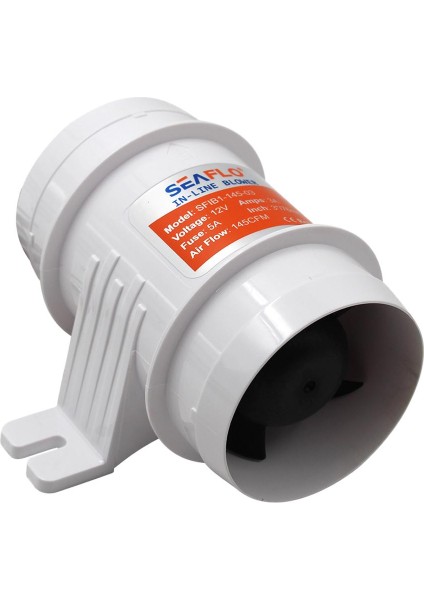 Seaflo 3 "tekne Hattı Bılge Blower Fan 12V Deniz Kabin Motor Havalandırma (Yurt Dışından)