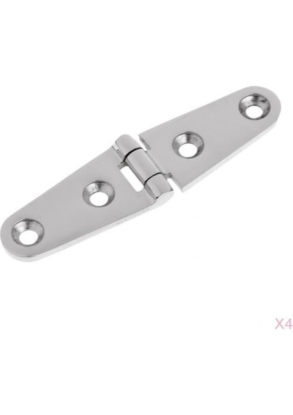 4 Adet Ağır 316 Paslanmaz Çelik Deniz Güvertesi Kabine Kayışı Menteşe 100X25MM (Yurt Dışından)