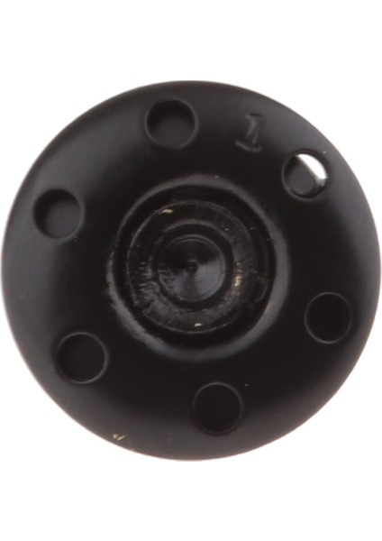 Marine Boat Yat Tuval Snap Darlatıcı Düğmesi, 3/8 "çapı Siyah Krom (Yurt Dışından)