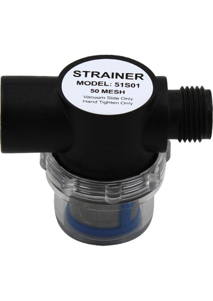 2x Su Süzgeç Üzerinde Bükülme 1/2 "barb Inlet Clear Kase 50 Pompalar Için Ağ (Yurt Dışından) modelleri