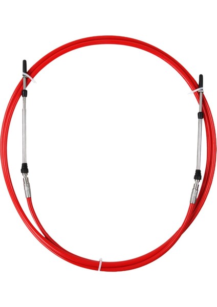 2pcs Yamaha Dıştan Takma Motor Kırmızısı Için 15FT Tekne Vardiya Gaz Kelebeği Kontrol Kablosu (Yurt Dışından) modelleri