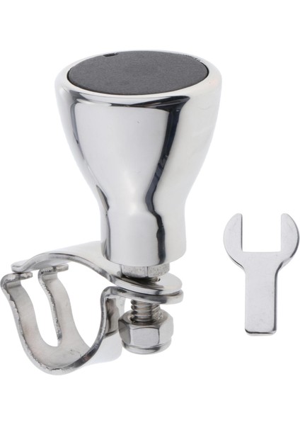 Deniz Direksiyon Simidi Spinner Düğmesi Dıştan Takma Paslanmaz Çelik Direksiyon Topu (Yurt Dışından)