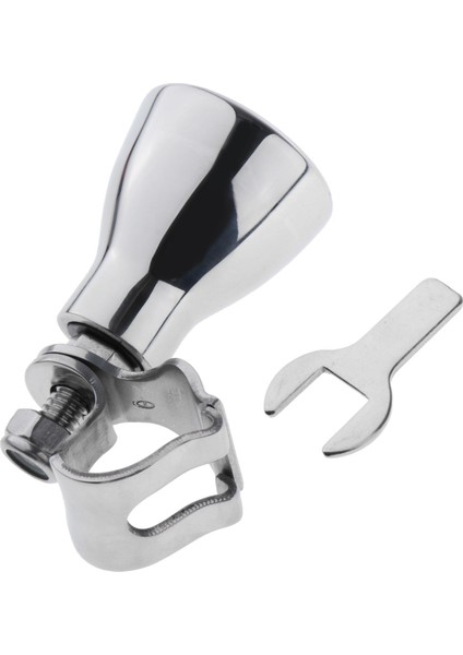 Deniz Direksiyon Simidi Spinner Düğmesi Dıştan Takma Paslanmaz Çelik Direksiyon Topu (Yurt Dışından)