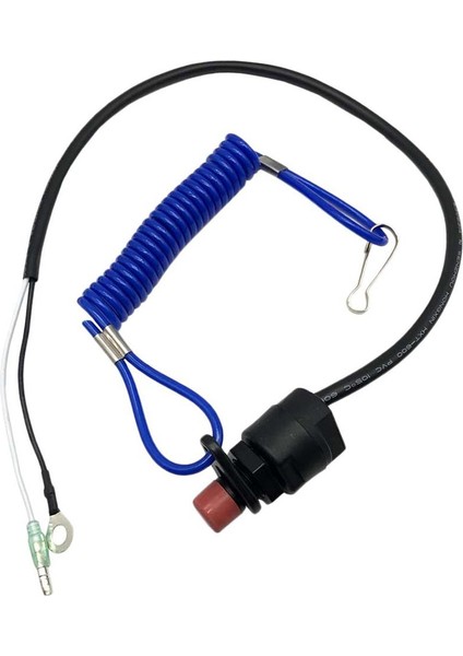 3x Tekne Motoru Acil Durum Kesme Acil Öldürme Yamaha Motorları Için Durdurma Anahtarı Kordon (Yurt Dışından) modelleri