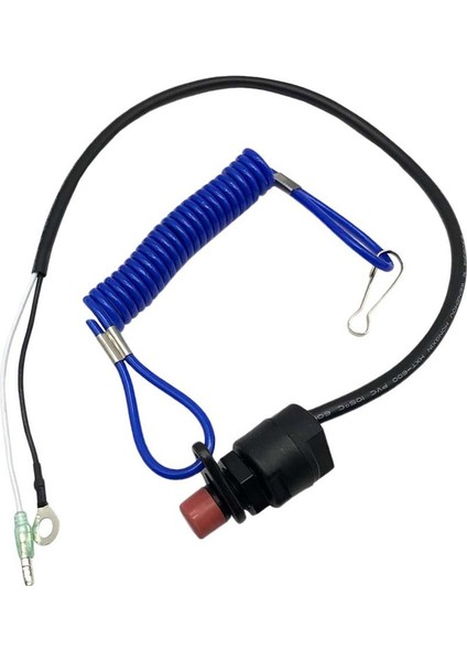 3x Tekne Motoru Acil Durum Kesme Acil Öldürme Yamaha Motorları Için Durdurma Anahtarı Kordon (Yurt Dışından) fırsatları
