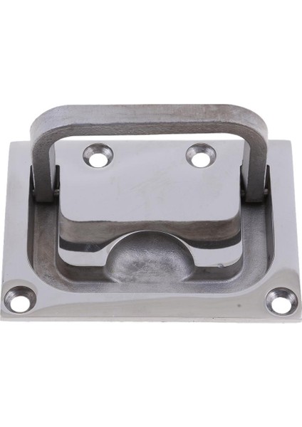 Deniz 316 Paslanmaz Çelik Floş Çekme Sökuğu Tekne Hatch Asansör Halkası 76X56MM (Yurt Dışından)