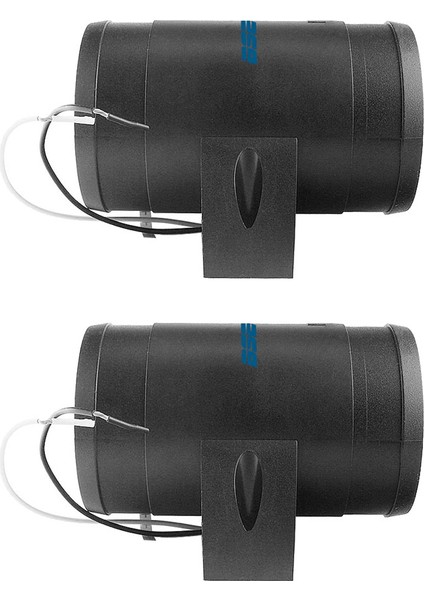 2x 3 "sıralı Deniz Sintine Hava Üfleyici Fan Yaprağı 12V 145 Cfm Sessiz Yat (Yurt Dışından)