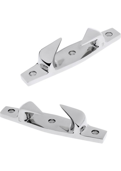 2x 6 "cilalı Paslanmaz Çelik Fairlead Kişme Takoz Dock Yelken Halat (Yurt Dışından)