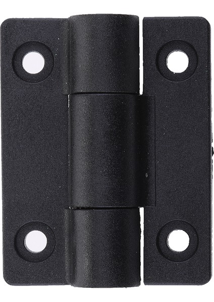 Siyah Güçlendirilmiş Plastik Delik Kapısı Dolabı Popo Menteşe 2 Yaprak 56MM x 43MM (Yurt Dışından)