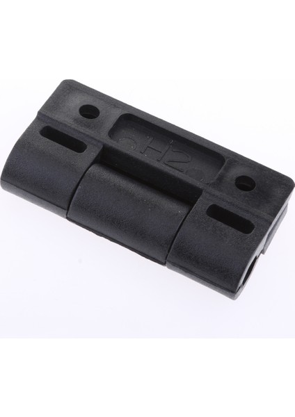 Siyah Güçlendirilmiş Plastik Delik Kapısı Dolabı Popo Menteşe 2 Yaprak 56MM x 43MM (Yurt Dışından)
