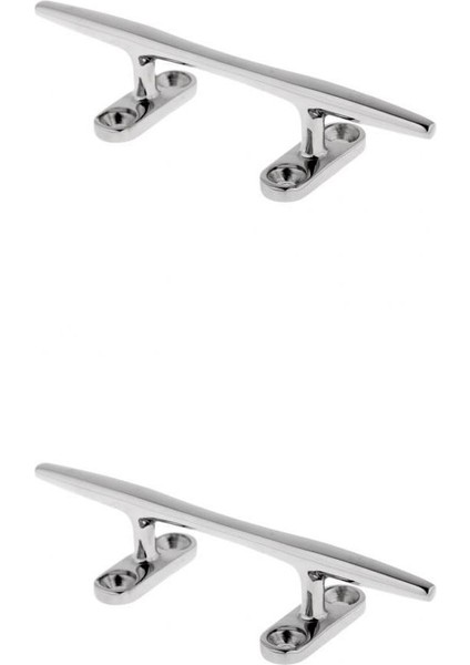4 Delik Şık Slimline Bar Cleat Paslanmaz Çelik Marine Tekne Yat "& 8" (Yurt Dışından)