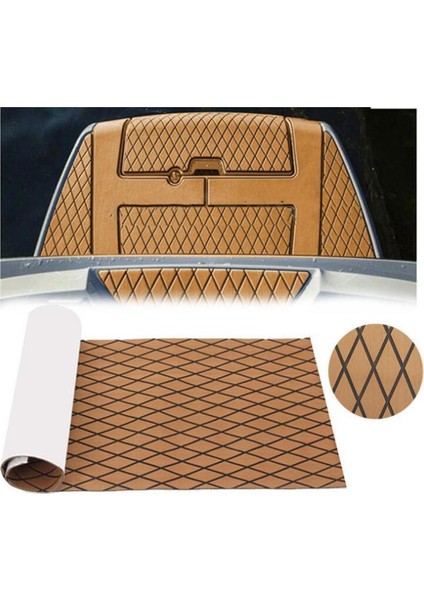 Yat Teknesi Slip Deniz Deniz Döşeme Mat 75 "× 13" #5 Çapraz Açık Gri (Yurt Dışından)