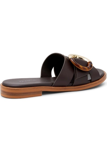 Kadın Terlik 86T7 Frau Londonturtle Leather T.moro modelleri