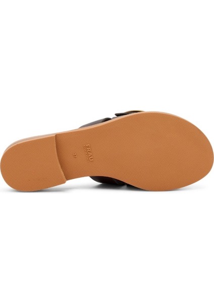 Kadın Terlik 86T7 Frau Londonturtle Leather T.moro indirimleri