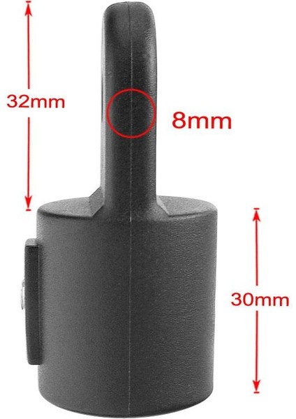 Siyah Naylon 7 8" Dış Göz Uçlu Bimini Teknesi Üst Deniz Suyu (Yurt Dışından) fırsatları