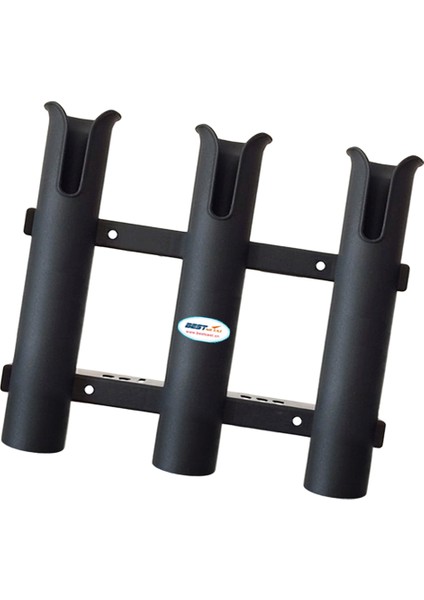 Siyah Plastik Balıkçılık 3 Çubuk Tutucular 12" Deniz Tüpü Depolama Rafı Black4 (Yurt Dışından) fırsatları