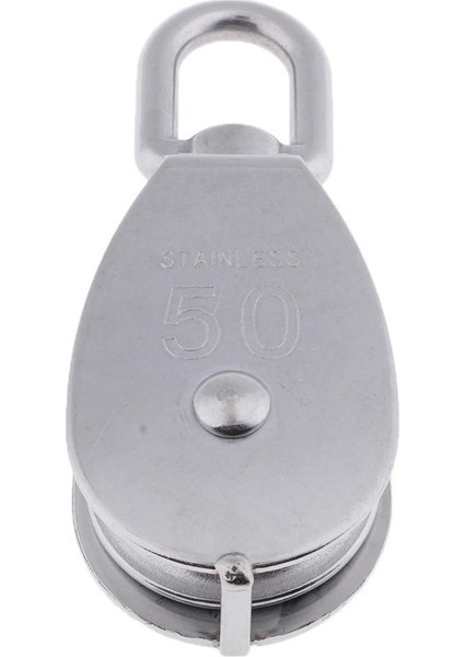 Sheave Kasnağı Blok Asma Tekerleği ve Döner Göz 360 Derece Dönüş (Yurt Dışından)