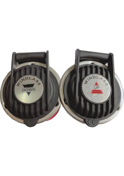 Ankraj Windlass Kapak Ayak Anahtarı 1 Çifti Yukarı Aşağı 3 Inç Çapı 12 24V (Yurt Dışından)