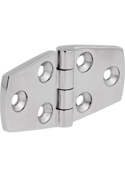 316 Paslanmaz Çelik Tekne Deniz Floş Kapı Menteşeleri 3" X1.5" Parlak (Yurt Dışından)