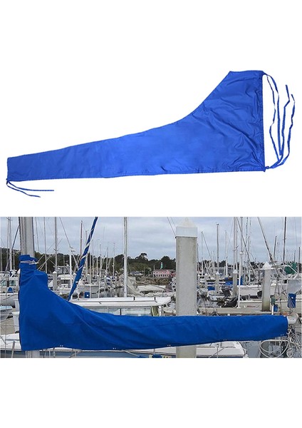 600D Mainsail Boom Kapağı Rüzgar Geçirmez Kar Örtüsü Tekne Aksesuarları 12 Ila 13 Ft (Yurt Dışından)