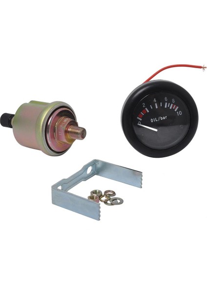 Tekne 2" 52MM Için Npt1 8 Sensörü ile 12V Yağ Basınç Göstergesi LED Arka Işık (Yurt Dışından) fiyatları