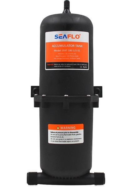 Deniz Rv Kampçı Römorku Için Seaflo Önceden Basınçlı Akümülatör Tankı 1 Litrelik (Yurt Dışından) fiyatları