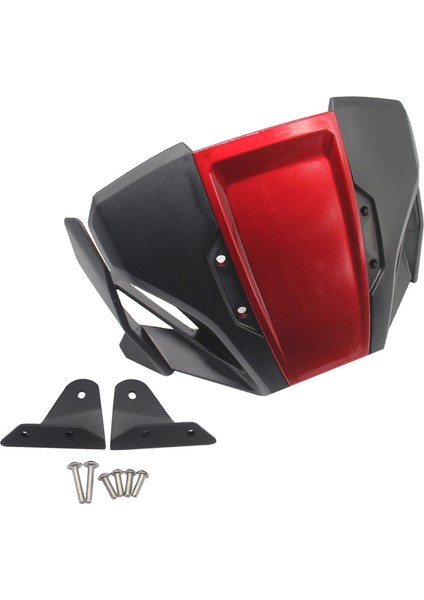 Ön Cam Saptırıcı Koruyucu Motor Parçaları Siyah (Yurt Dışından)