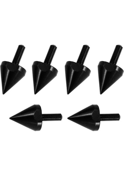 6pcs 5mm Motosiklet Ön Cam Ön Cam Vidaları Cıvata Kitleri Bağlantı Elemanları Siyah (Yurt Dışından) fırsatları