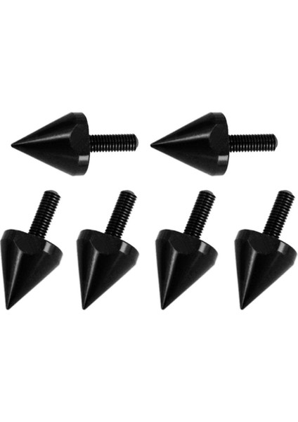 6pcs 5mm Motosiklet Ön Cam Ön Cam Vidaları Cıvata Kitleri Bağlantı Elemanları Siyah (Yurt Dışından) indirimleri