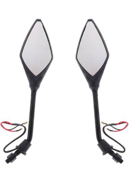 Arka Görünüm Aynaları LED Işık 10 mm Iplik ile Motosiklet Için (Yurt Dışından) fiyatları