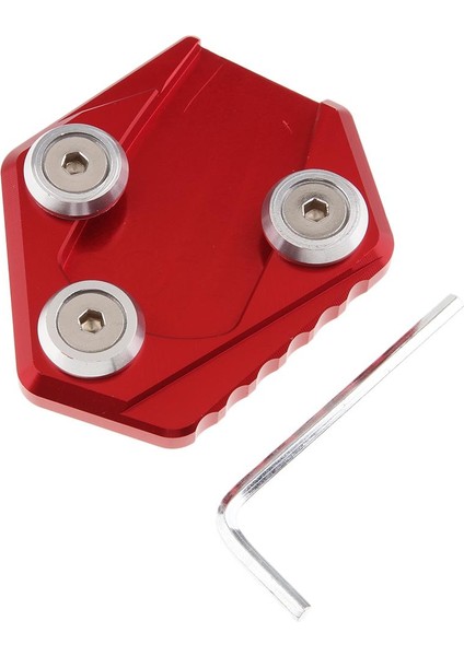 Motosiklet Kırmızı Için Cnc Alaşım Uzatma Plakası Stand Kickstand Extension Plakası (Yurt Dışından)