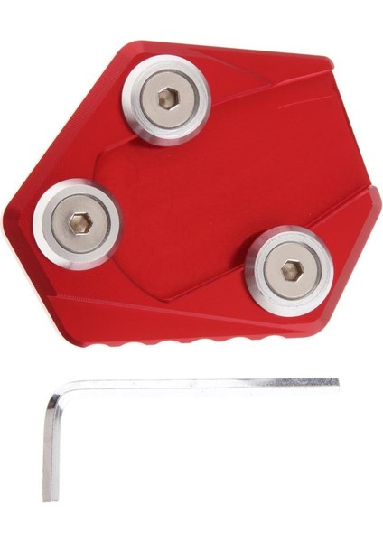 Motosiklet Kırmızı Için Cnc Alaşım Uzatma Plakası Stand Kickstand Extension Plakası (Yurt Dışından)