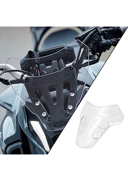 Yamaha Mt-07 MT07 mt 07 2021 Için Motosiklet Ön Rüzgar Saptırıcı Şeffaf (Yurt Dışından)