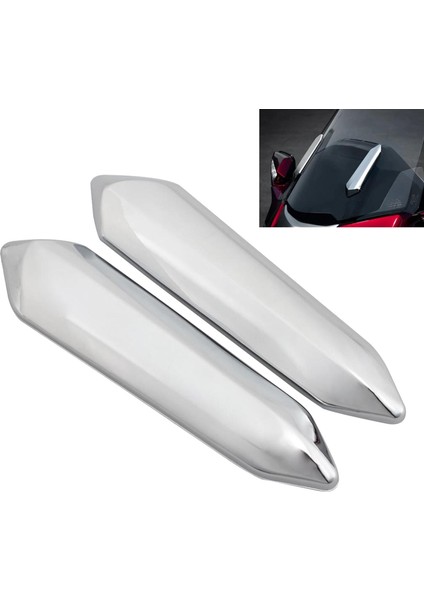 2x 95MM Motosiklet Ön Cam Aent Trim Değiştirmeleri Motosik Aksesuar (Yurt Dışından)