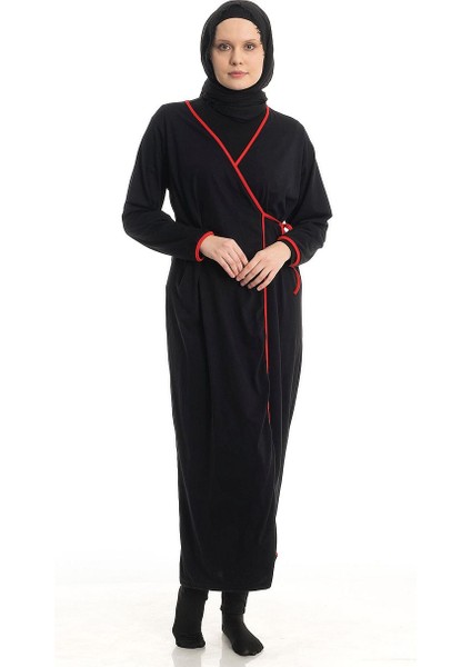 Yandan Bağlamalı Penye Namaz Elbisesi