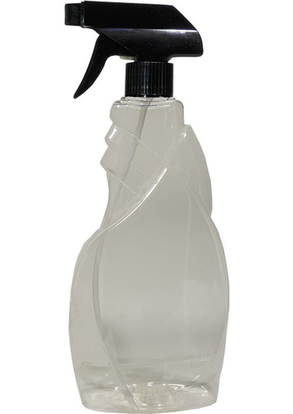 Boş Parfüm, Dezenfekten, Kolonya Şişe 500 ml + Valf 2 Adet
