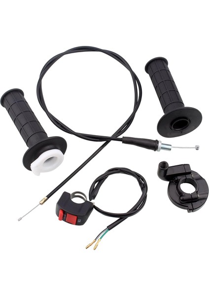 50CC Mini Bisiklet Değiştirme Için Gaz Kelebeği Sapı ve Kablosu (Yurt Dışından) fiyatları