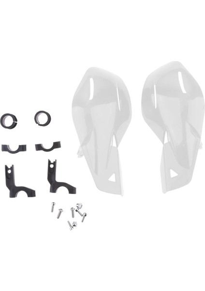 2 Adet Değiştirme Motosiklet Atv 22MM Gidon Fırça Çubuğu Handguard Beyaz (Yurt Dışından) fiyatları